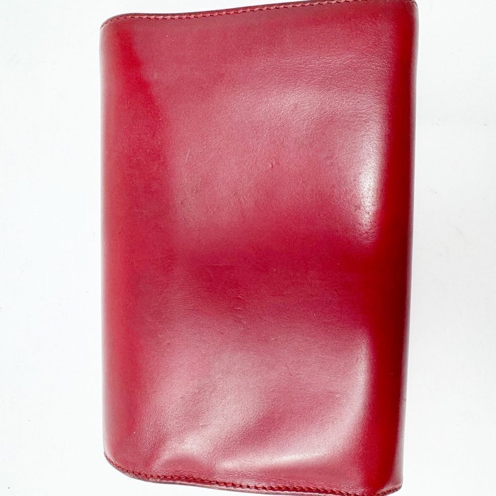 PRADA | AUTHENTIC Red Wallet Silver Hardware with Box Included - Picture 9 of 12